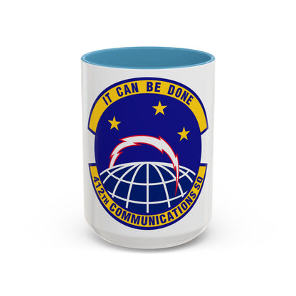 412th Communications Squadron (U.S. Air Force) Accent Coffee Mug