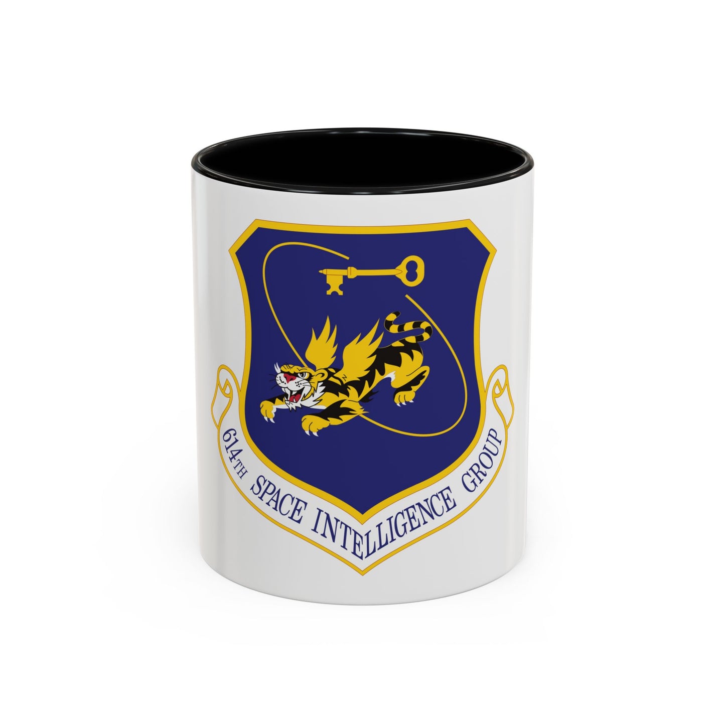 614th Space Intelligence Group (U.S. Air Force) Accent Coffee Mug