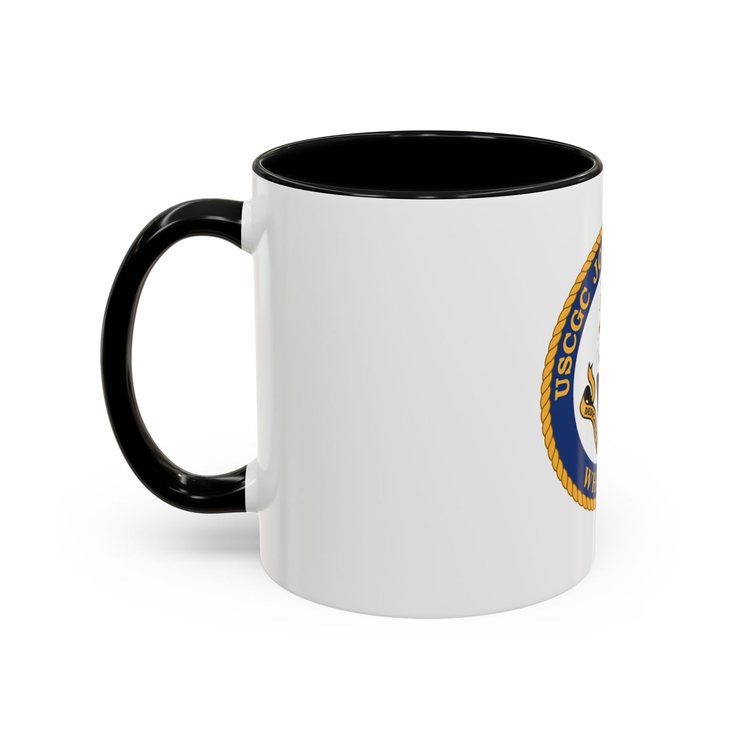 USCGC John Midgett WHEC 726 (U.S. Coast Guard) Accent Coffee Mug