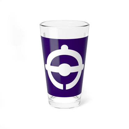 Flag of Funabashi Chiba (Japan) Pint Glass 16oz