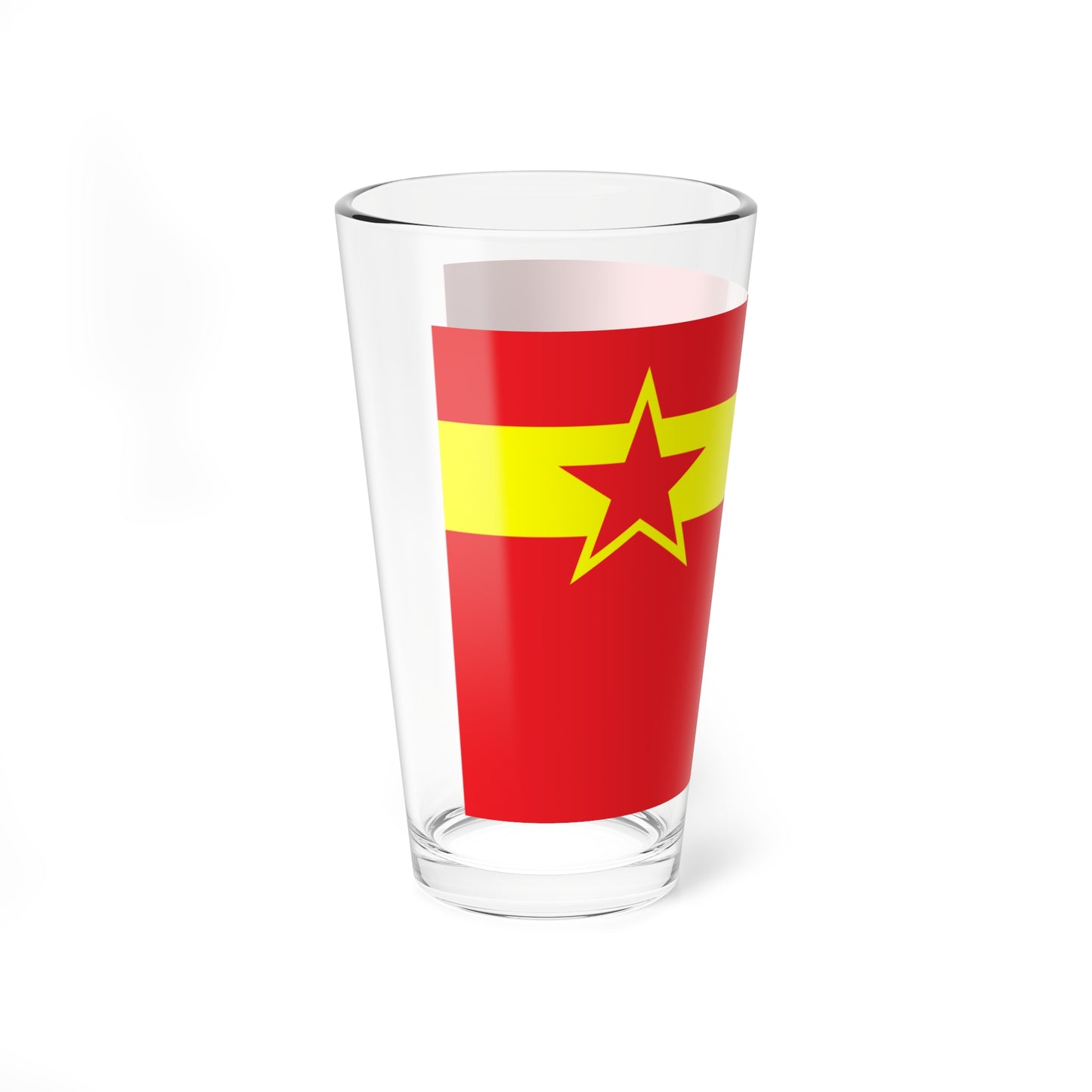 Proposed PRC national flag 015 (China) Pint Glass 16oz