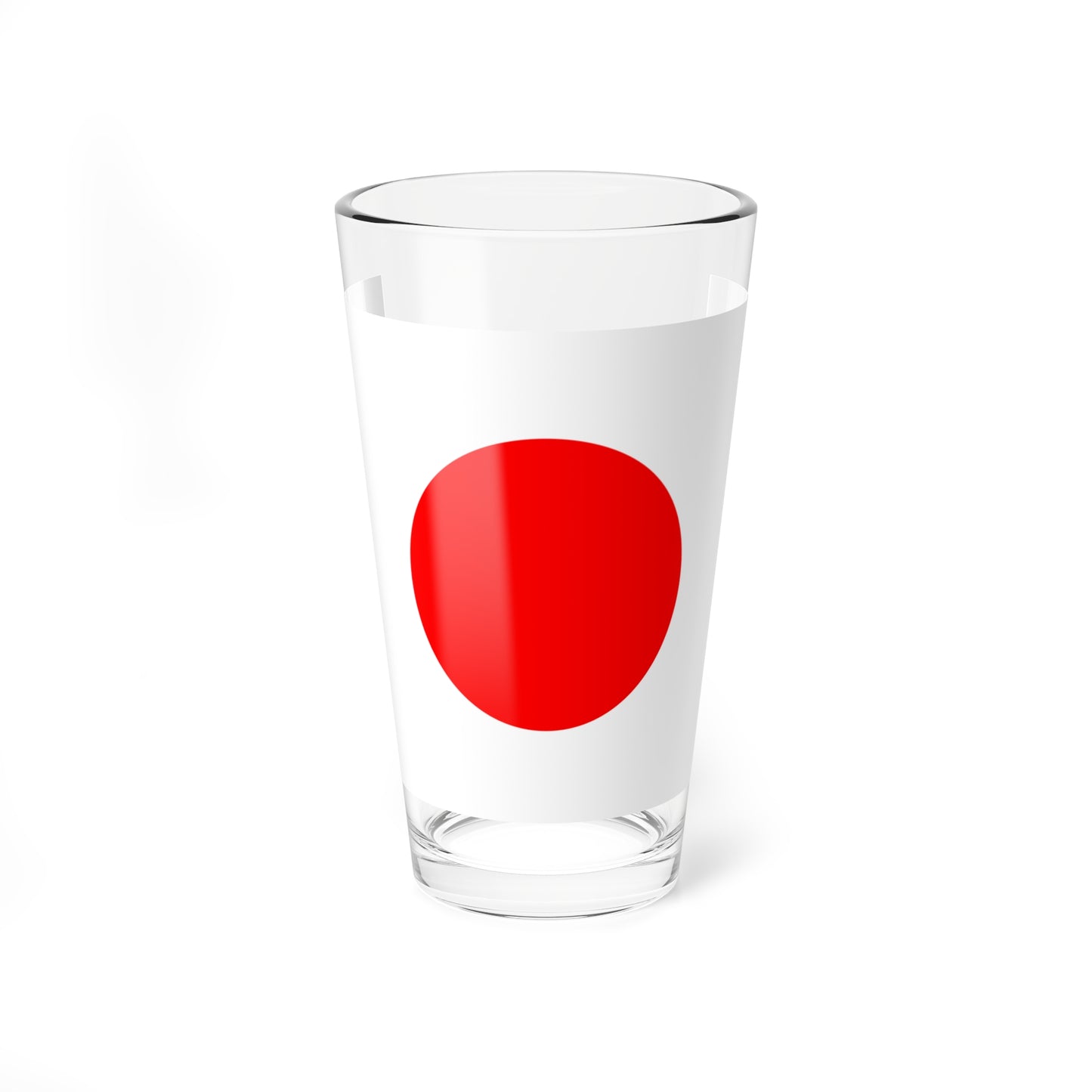 National Flag of Japan (Japan) Pint Glass 16oz
