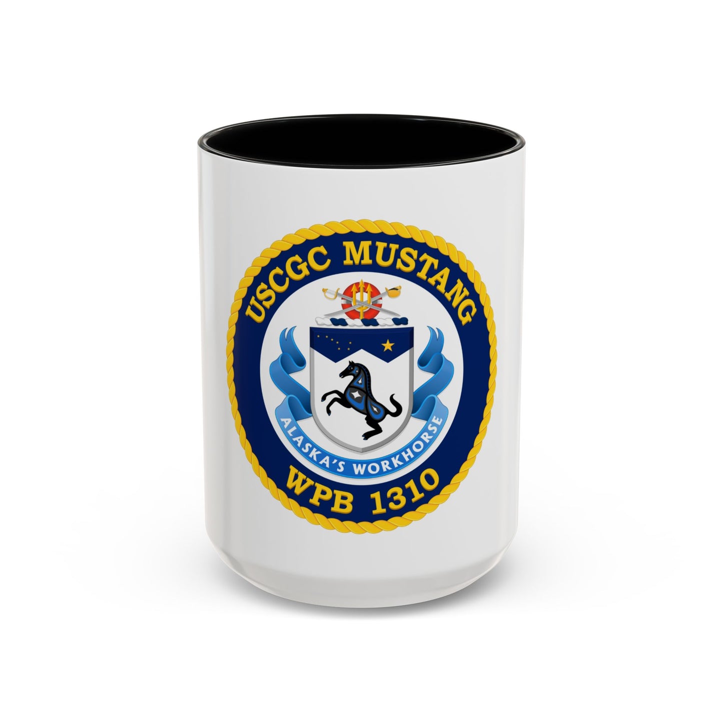USCGC Mustang WPB 1310 (U.S. Coast Guard) Accent Coffee Mug