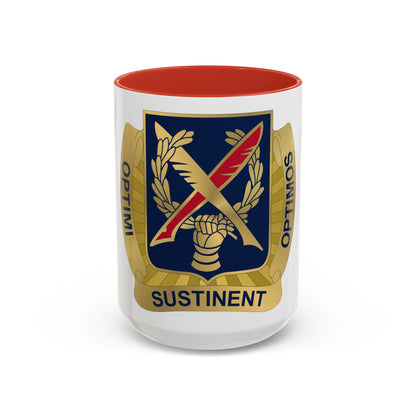 502 Personnel Services Battalion (U.S. Army) Accent Coffee Mug