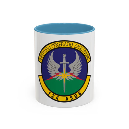 124th Air Support Operations Squadron (U.S. Air Force) Accent Coffee Mug