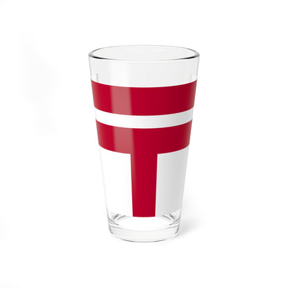 日本郵政旗 (Japan) Pint Glass 16oz