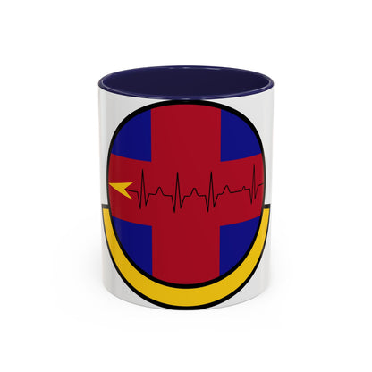 375 Healthcare Operations Squadron AMC (U.S. Air Force) Accent Coffee Mug