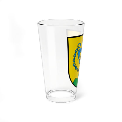 DEU Außernzell COA (Germany) (Coat of Arms) Pint Glass 16oz
