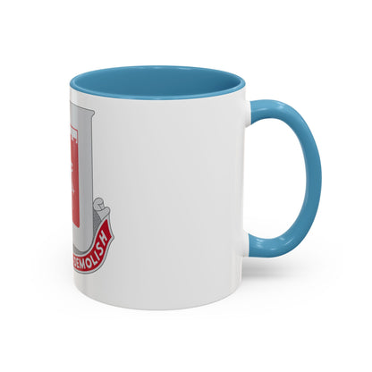 330 Engineer Battalion (U.S. Army) Accent Coffee Mug
