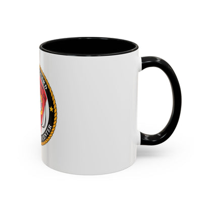 USCG MARINE SAFETY CENTER (U.S. Coast Guard) Accent Coffee Mug