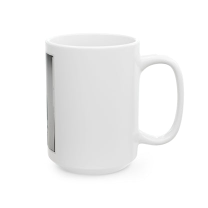Portrait Of Rear Adm. William B. Shubrick, Officer Of The Federal Navy (U.S. Civil War) White Coffee Mug
