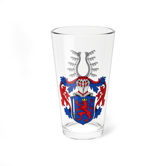 DEU Alsfeld COA (Germany) (Coat of Arms) Pint Glass 16oz