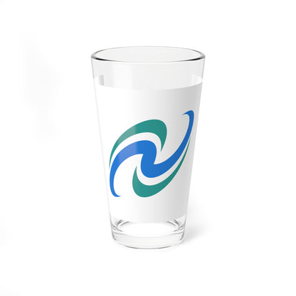 Flag of Nihonmatsu Fukushima (Japan) Pint Glass 16oz