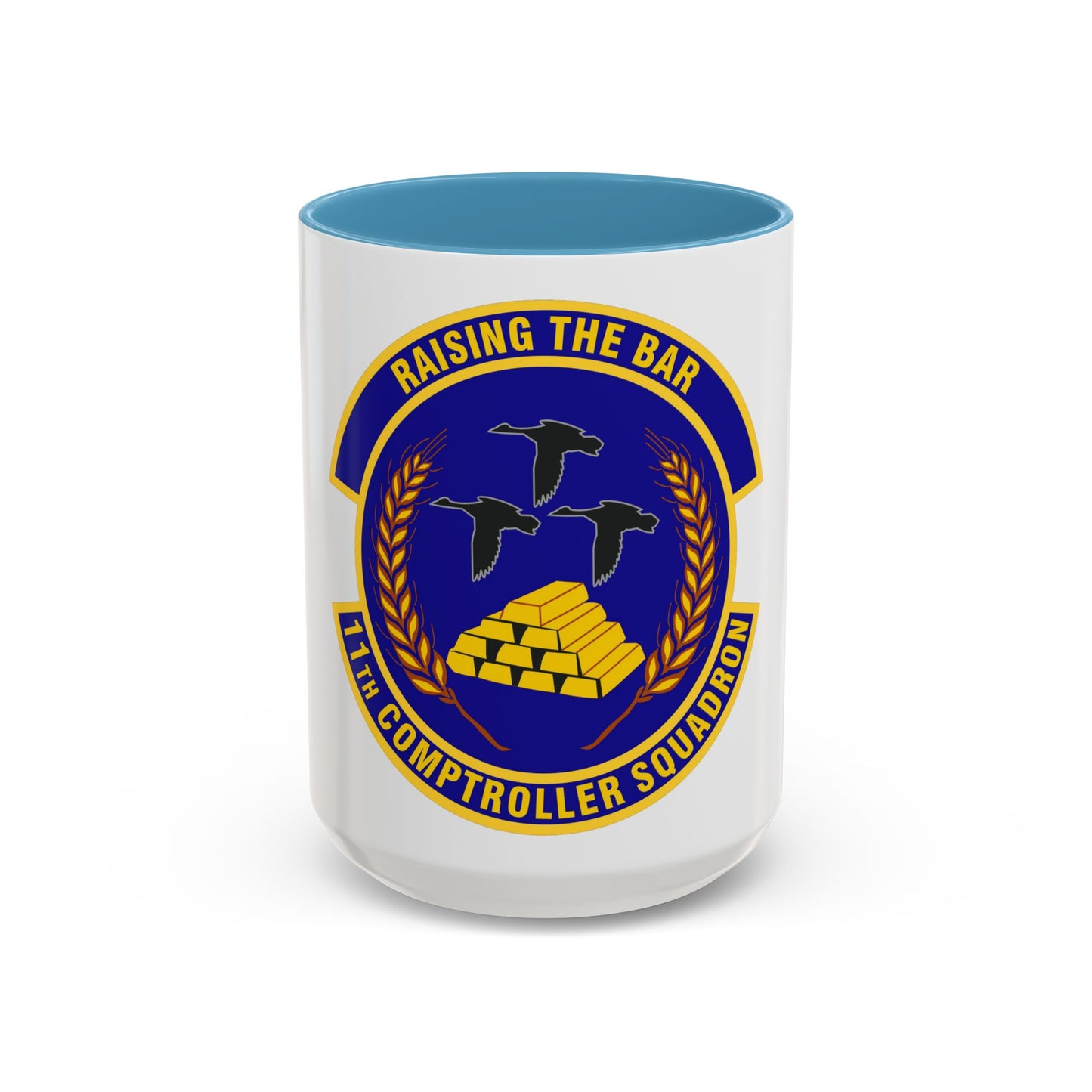 11th Comptroller Squadron (U.S. Air Force) Accent Coffee Mug