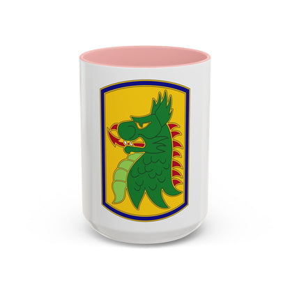 455 Chemical Brigade (U.S. Army) Accent Coffee Mug
