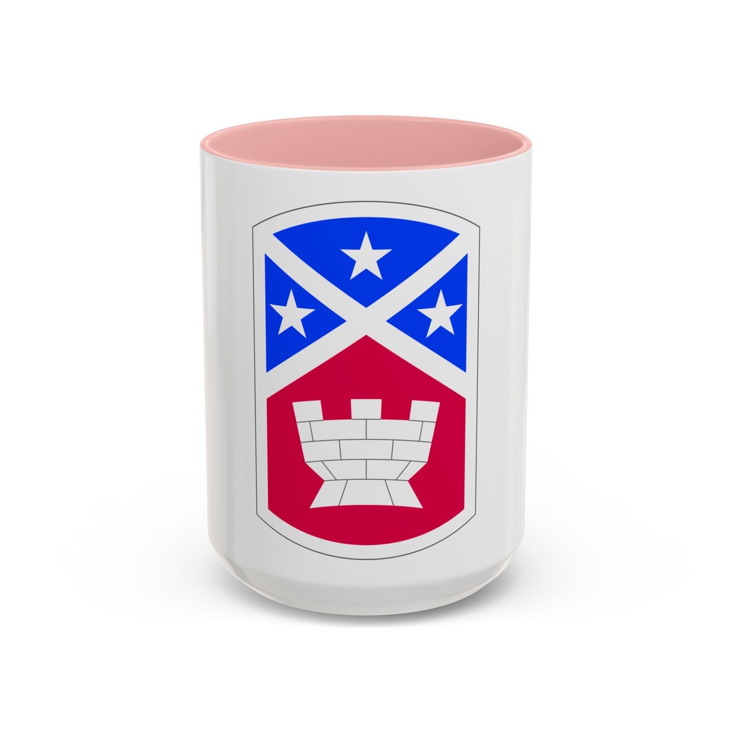 194th Engineer Brigade (U.S. Army) Accent Coffee Mug
