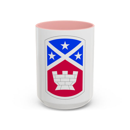 194th Engineer Brigade (U.S. Army) Accent Coffee Mug