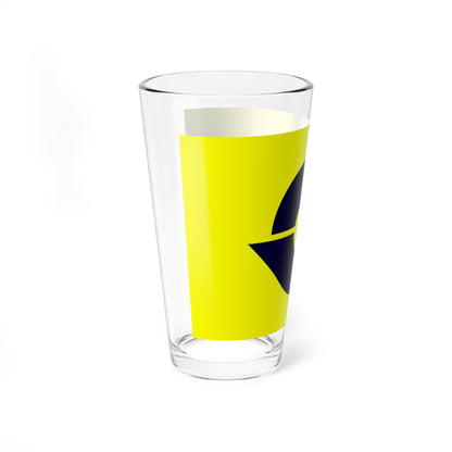 Flag of Yunomae Kumamoto (Japan) Pint Glass 16oz