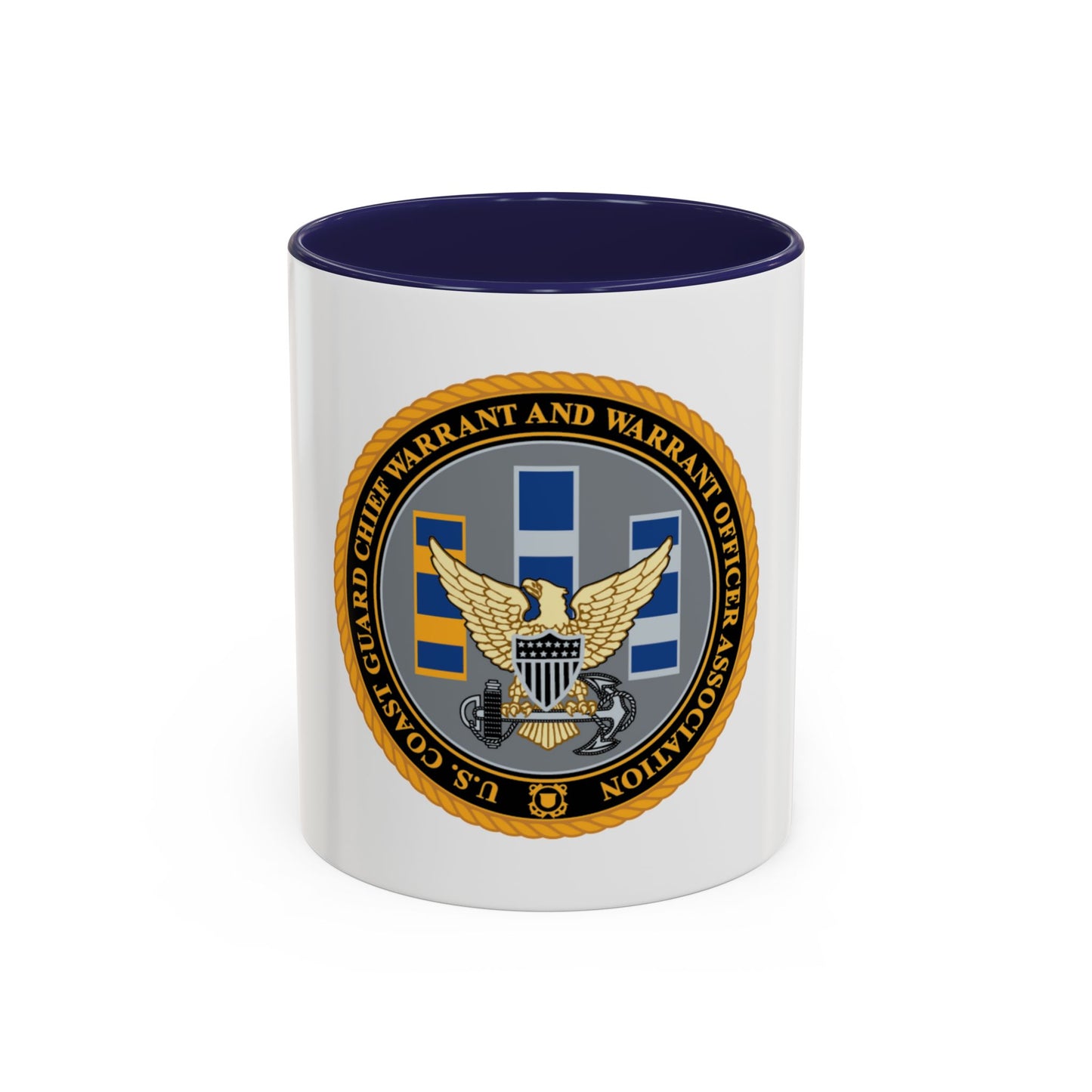 USCG CWO (U.S. Coast Guard) Accent Coffee Mug
