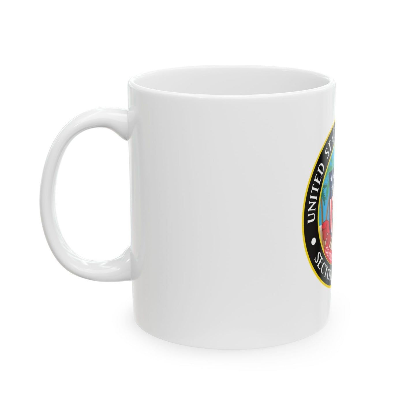 USCG Sector Key West (U.S. Coast Guard) White Coffee Mug