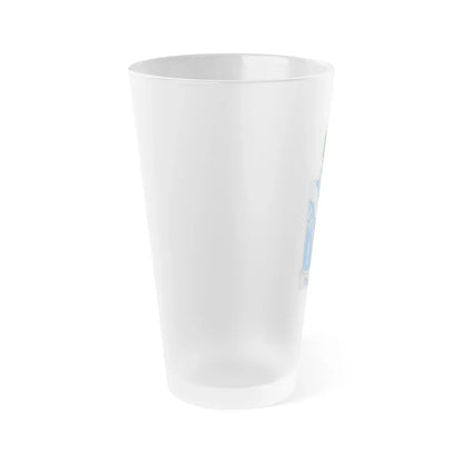 144th Infantry Regiment (U.S. Army) Frosted Pint Glass 16oz - Go Mug Yourself