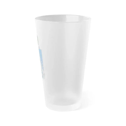 144th Infantry Regiment (U.S. Army) Frosted Pint Glass 16oz - Go Mug Yourself