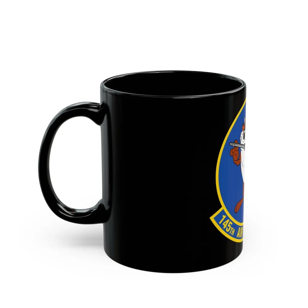 145 Air Refueling Squadron (U.S. Air Force) Black Coffee Mug-Go Mug Yourself