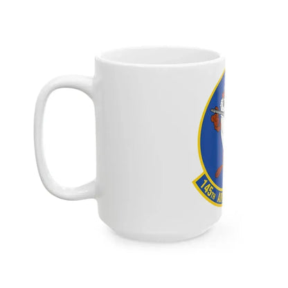 145 Air Refueling Squadron (U.S. Air Force) White Coffee Mug - Go Mug Yourself