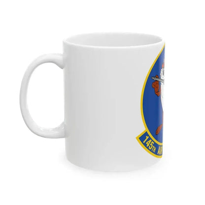 145 Air Refueling Squadron (U.S. Air Force) White Coffee Mug - Go Mug Yourself