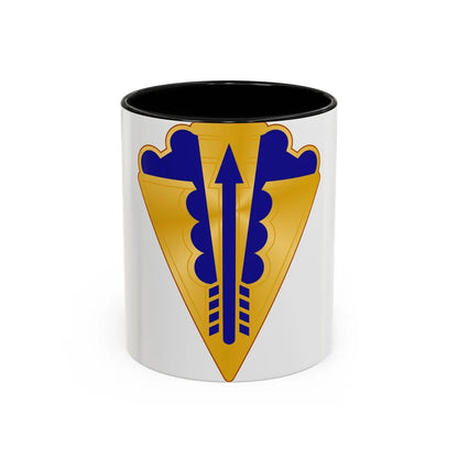 145 Aviation Regiment (U.S. Army) Accent Coffee Mug-11oz-Black-Go Mug Yourself