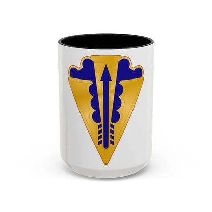 145 Aviation Regiment (U.S. Army) Accent Coffee Mug-15oz-Black-Go Mug Yourself