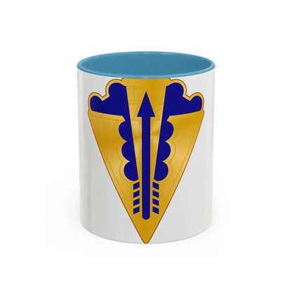 145 Aviation Regiment (U.S. Army) Accent Coffee Mug 11oz Light Blue - Go Mug Yourself