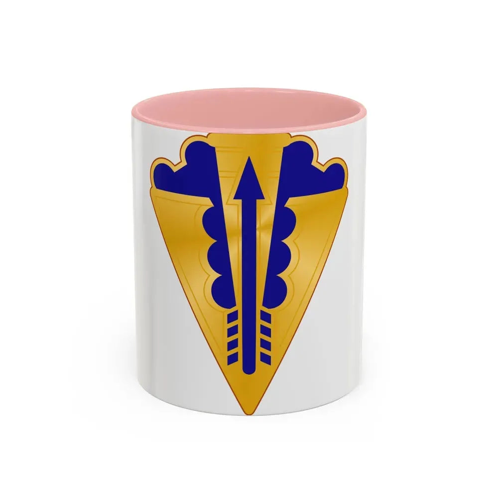 145 Aviation Regiment (U.S. Army) Accent Coffee Mug 11oz Pink - Go Mug Yourself