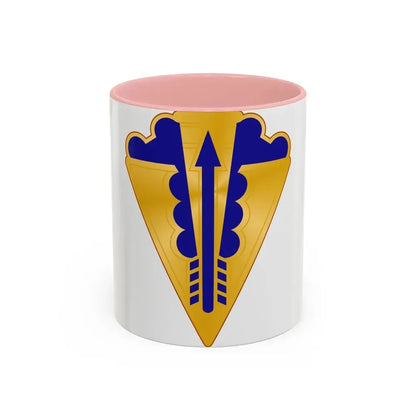 145 Aviation Regiment (U.S. Army) Accent Coffee Mug 11oz Pink - Go Mug Yourself