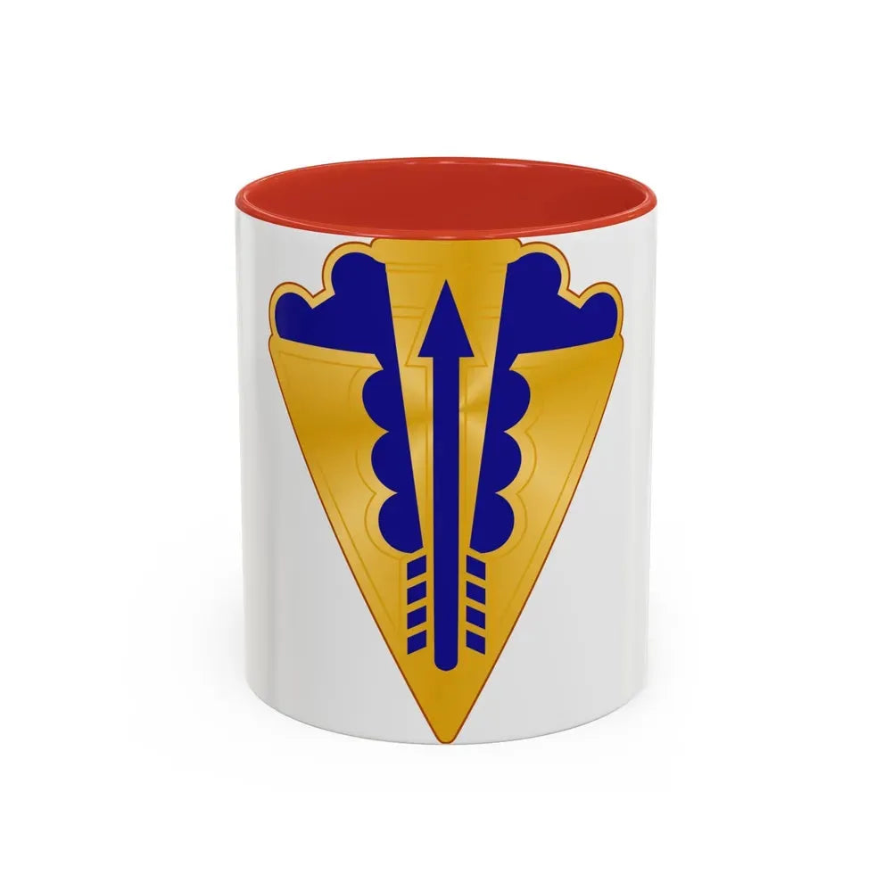 145 Aviation Regiment (U.S. Army) Accent Coffee Mug 11oz Red - Go Mug Yourself