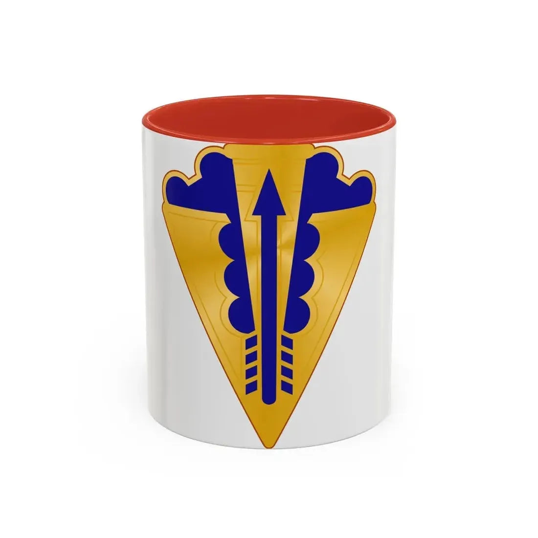 145 Aviation Regiment (U.S. Army) Accent Coffee Mug 11oz Red - Go Mug Yourself
