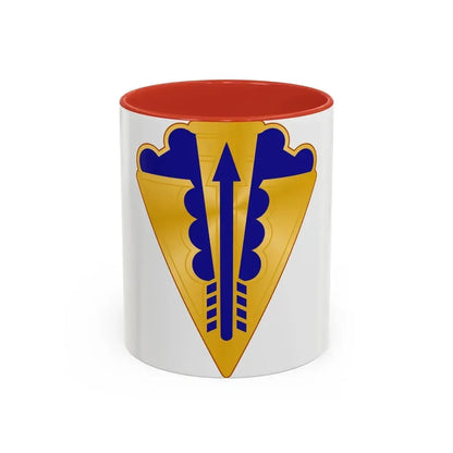 145 Aviation Regiment (U.S. Army) Accent Coffee Mug 11oz Red - Go Mug Yourself