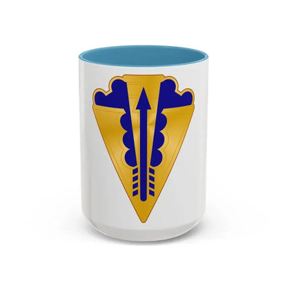 145 Aviation Regiment (U.S. Army) Accent Coffee Mug 15oz Light Blue - Go Mug Yourself