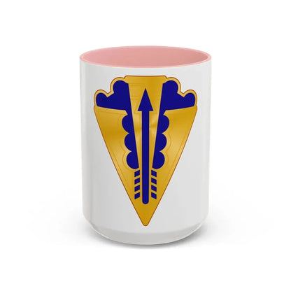 145 Aviation Regiment (U.S. Army) Accent Coffee Mug 15oz Pink - Go Mug Yourself