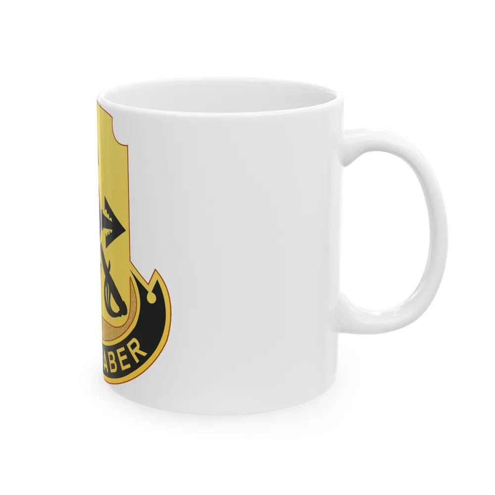 145 Cavalry Regiment (U.S. Army) White Coffee Mug-Go Mug Yourself