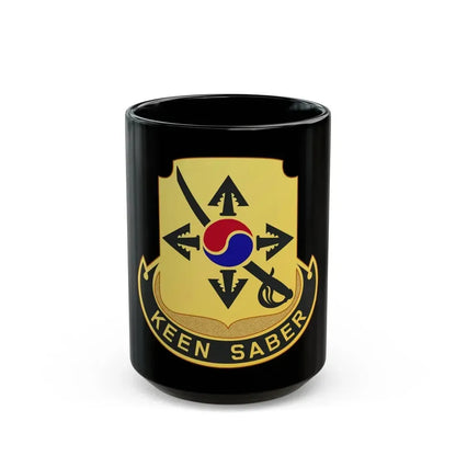 145 Cavalry Regiment (U.S. Army) Black Coffee Mug 15oz - Go Mug Yourself