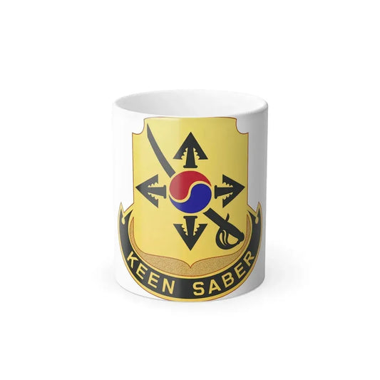 145 Cavalry Regiment (U.S. Army) Color Changing Coffee Mug 11oz - Go Mug Yourself
