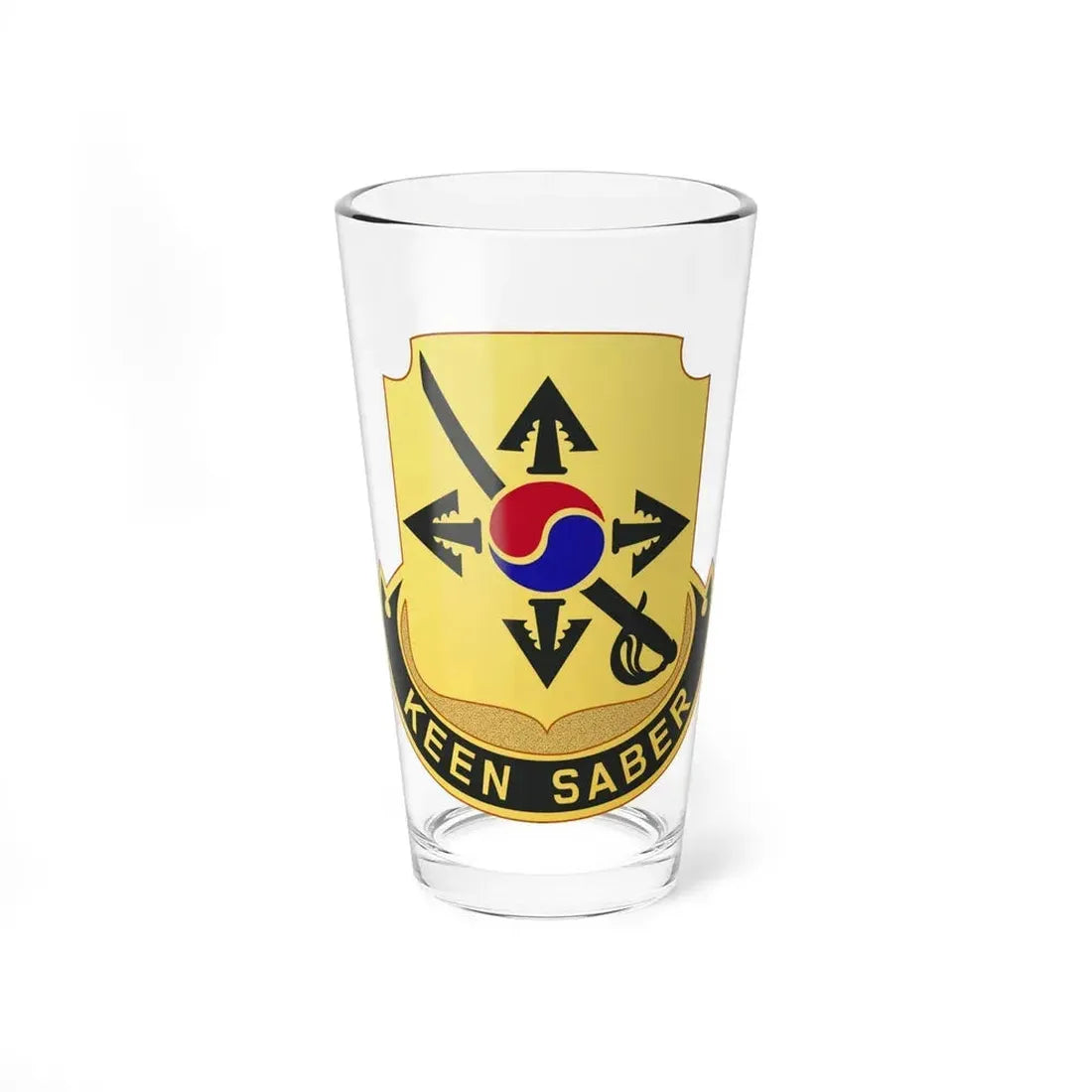 145 Cavalry Regiment (U.S. Army) Pint Glass 16oz 16oz - Go Mug Yourself