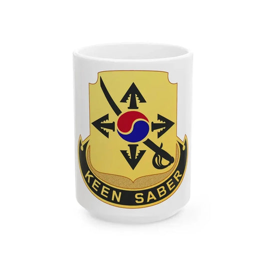 145 Cavalry Regiment (U.S. Army) White Coffee Mug 15oz - Go Mug Yourself