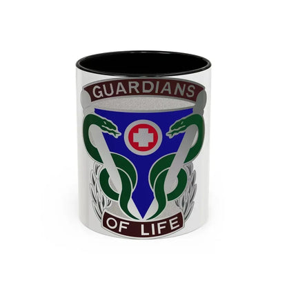 145 Surgical Hospital (U.S. Army) Accent Coffee Mug 11oz Black - Go Mug Yourself