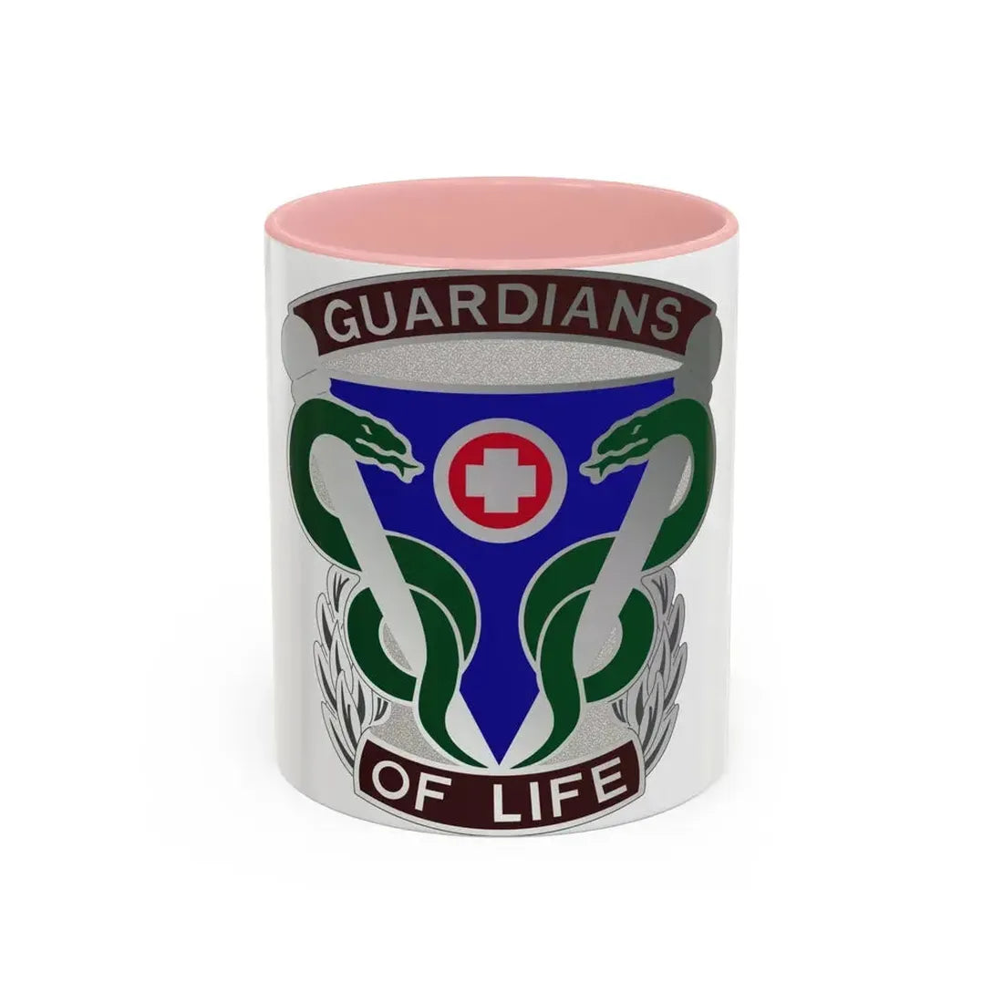 145 Surgical Hospital (U.S. Army) Accent Coffee Mug 11oz Pink - Go Mug Yourself