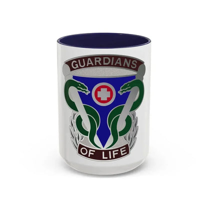 145 Surgical Hospital (U.S. Army) Accent Coffee Mug 15oz Navy - Go Mug Yourself