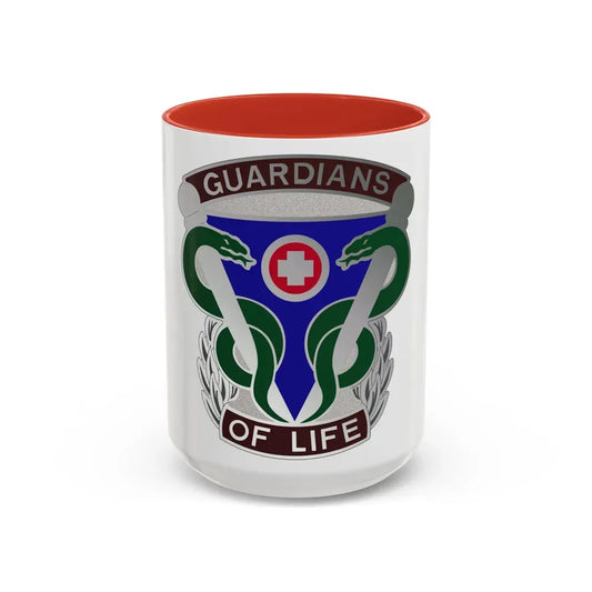 145 Surgical Hospital (U.S. Army) Accent Coffee Mug 15oz Red - Go Mug Yourself