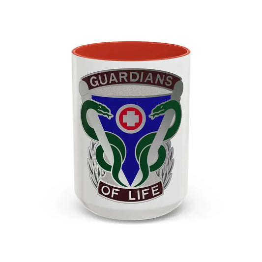 145 Surgical Hospital (U.S. Army) Accent Coffee Mug 15oz Red - Go Mug Yourself