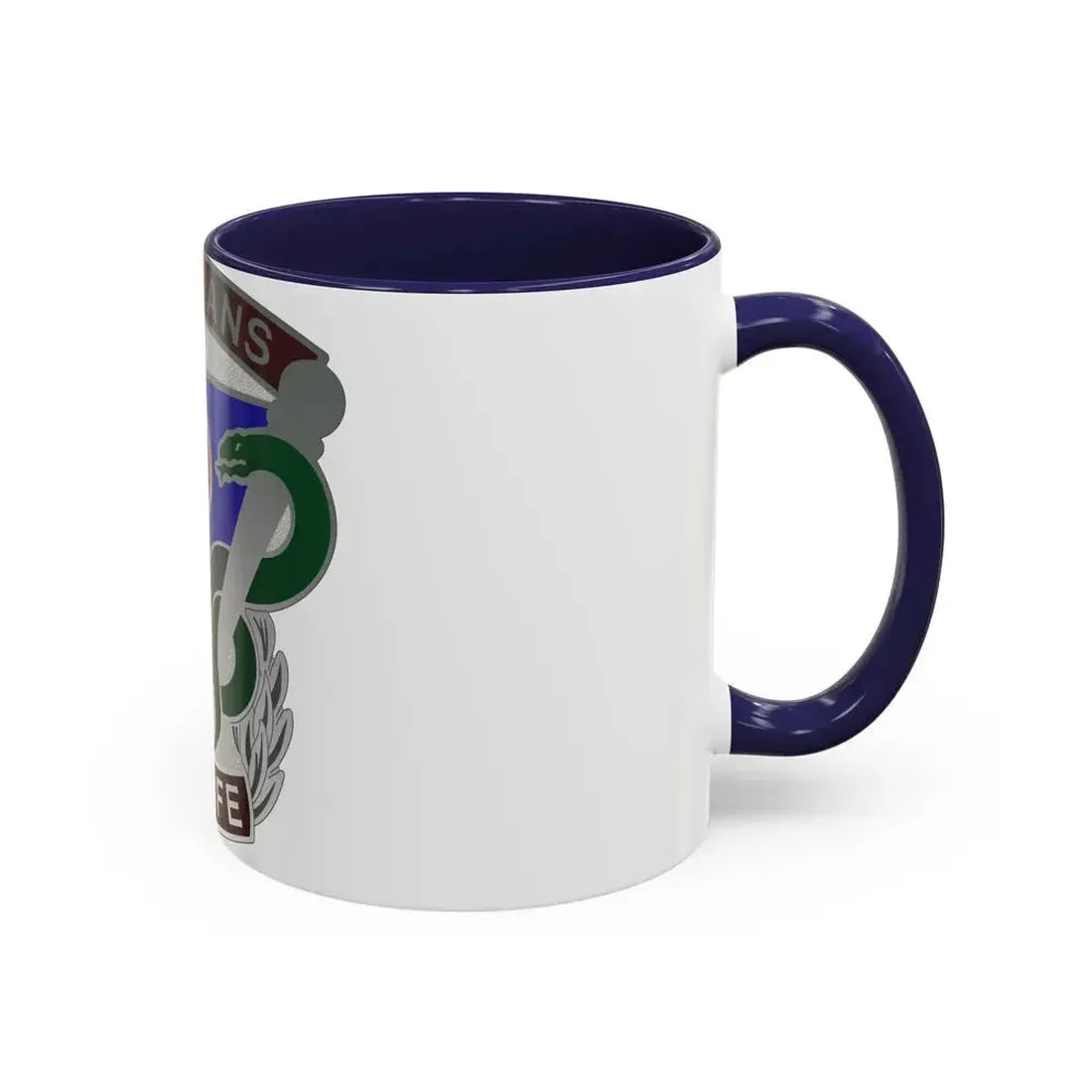 145 Surgical Hospital (U.S. Army) Accent Coffee Mug - Go Mug Yourself